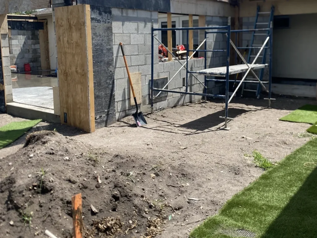 concrete excavation